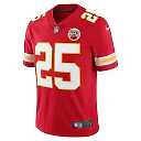 Zennovawear Men's Kansas City Chiefs Clyde Edwards-Helaire Red Vapor Limited Jersey
