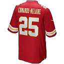 Zennovawear Men's Kansas City Chiefs Clyde Edwards-Helaire Red Player Game Jersey