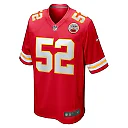 Zennovawear Men's Kansas City Chiefs Creed Humphrey Red Game Jersey