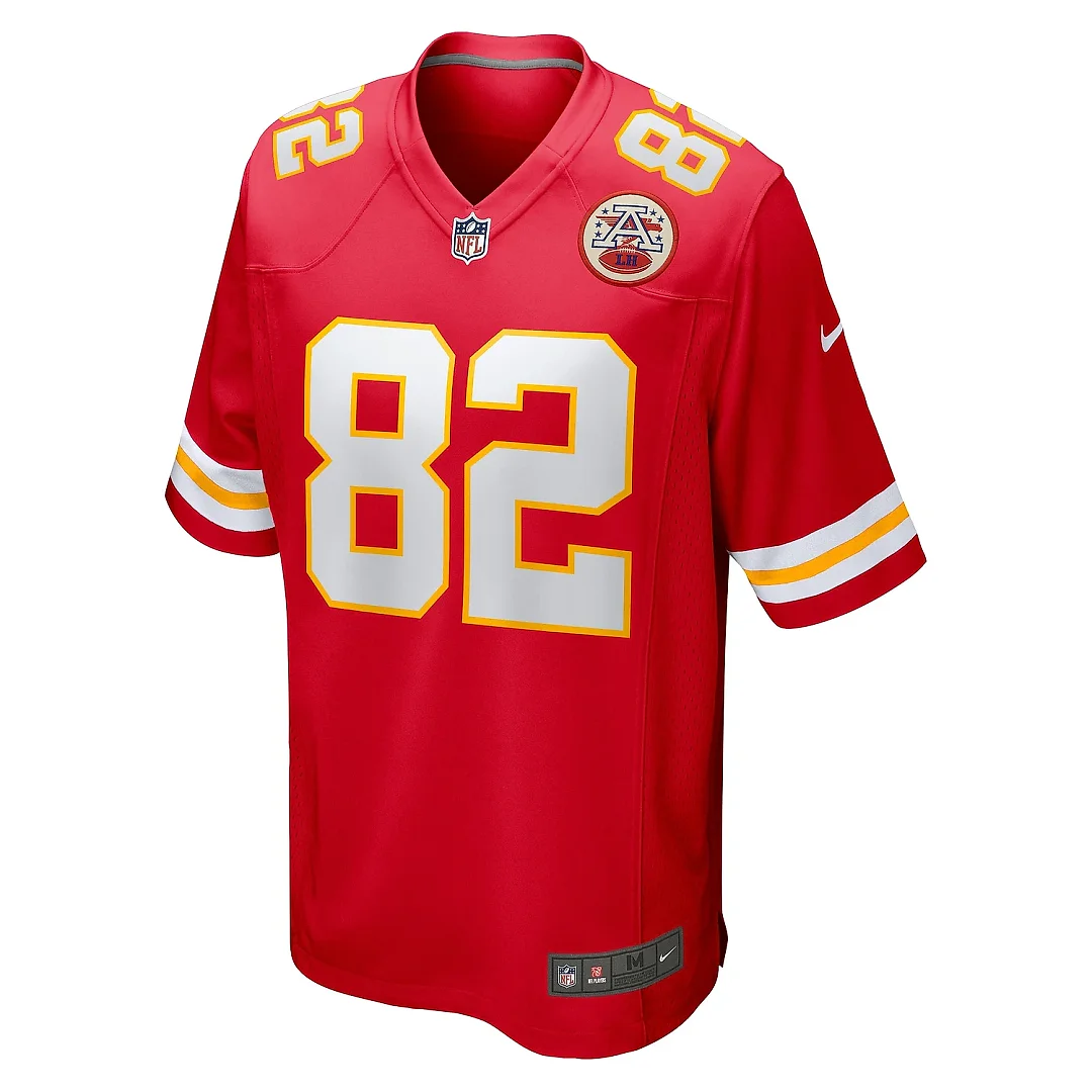 Zennovawear Men's Kansas City Chiefs Dante Hall Red Retired Player Game Jersey