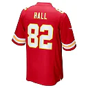 Zennovawear Men's Kansas City Chiefs Dante Hall Red Retired Player Game Jersey