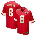 Zennovawear Men's Kansas City Chiefs DeAndre Hopkins Red Player Game Jersey