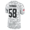 Zennovawear Men's Kansas City Chiefs Derrick Thomas Arctic Camo 2024 Salute to Service Retired Player Limited Jersey