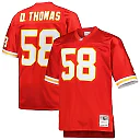 Zennovawear Men's Kansas City Chiefs Derrick Thomas Mitchell & Ness Red Big & Tall 1994 Retired Player Jersey