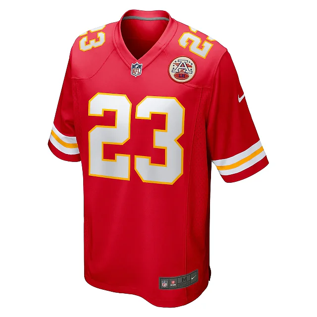 Zennovawear Men's Kansas City Chiefs Drue Tranquill Red Game Player Jersey