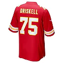 Zennovawear Men's Kansas City Chiefs Ethan Driskell Red Game Jersey