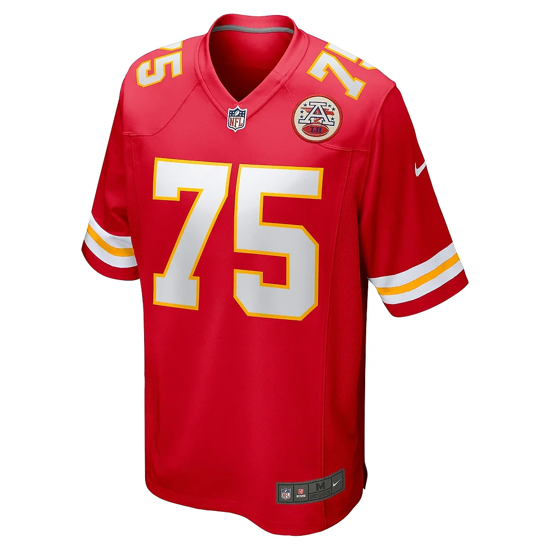 Zennovawear Men's Kansas City Chiefs Ethan Driskell Red Game Jersey