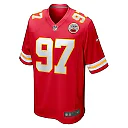 Zennovawear Men's Kansas City Chiefs Felix Anudike-Uzomah Red Game Jersey