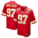 Zennovawear Men's Kansas City Chiefs Felix Anudike-Uzomah Red Game Jersey