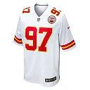Zennovawear Men's Kansas City Chiefs Felix Anudike-Uzomah White Team Game Jersey