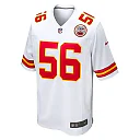 Zennovawear Men's Kansas City Chiefs George Karlaftis White Away Game Player Jersey
