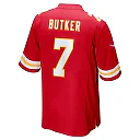 Zennovawear Men's Kansas City Chiefs Harrison Butker Red Game Jersey