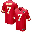 Zennovawear Men's Kansas City Chiefs Harrison Butker Red Game Jersey