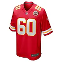 Zennovawear Men's Kansas City Chiefs Hunter Nourzad Red Game Jersey