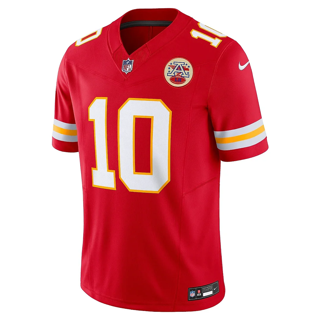 Zennovawear Men's Kansas City Chiefs Isiah Pacheco Red Vapor F.U.S.E. Limited Jersey