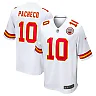 Zennovawear Men's Kansas City Chiefs Isiah Pacheco White Away Game Player Jersey