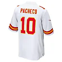 Zennovawear Men's Kansas City Chiefs Isiah Pacheco White Away Game Player Jersey
