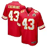 Zennovawear Men's Kansas City Chiefs Jack Cochrane Red Game Player Jersey