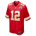 Zennovawear Men's Kansas City Chiefs Jared Wiley Red Game Jersey