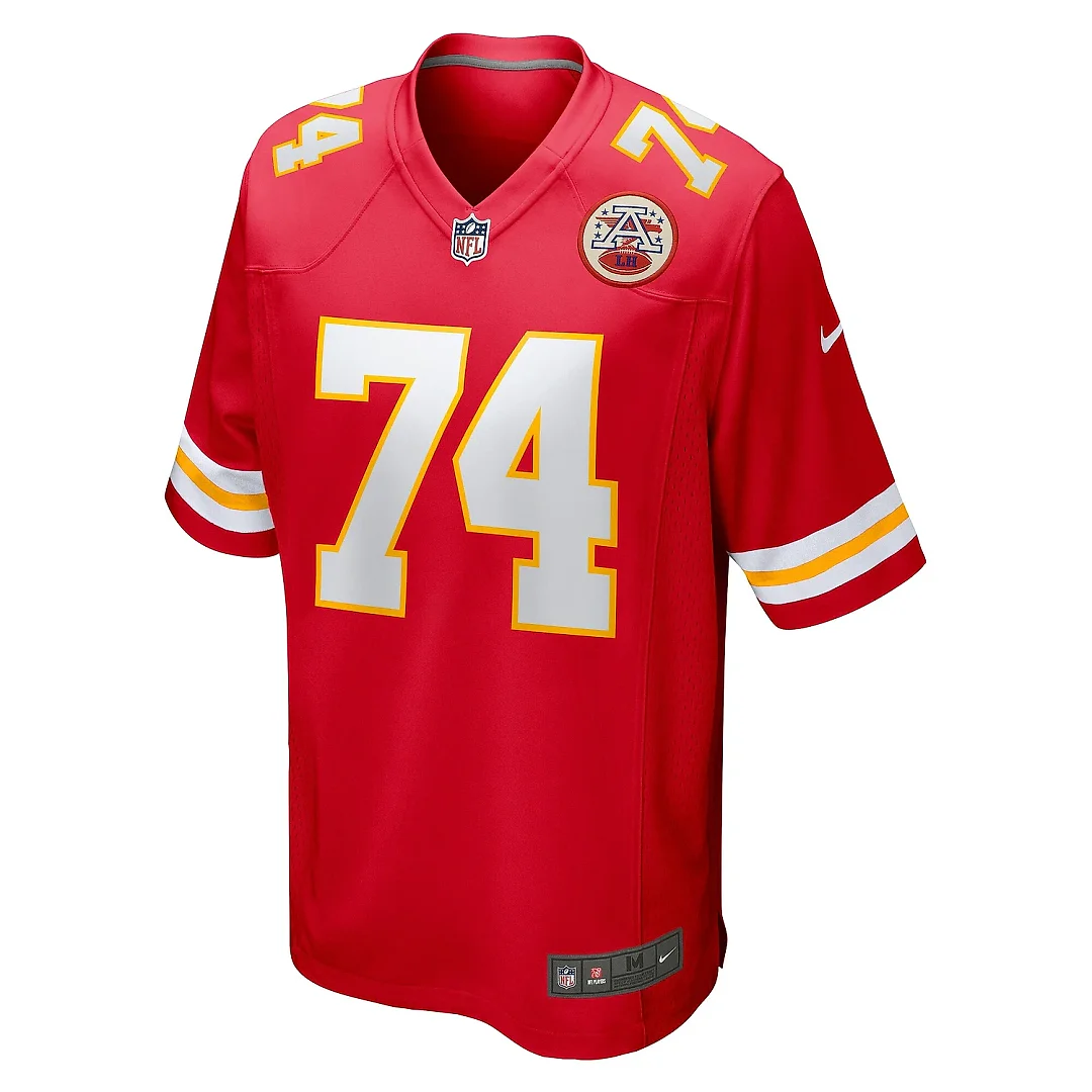 Zennovawear Men's Kansas City Chiefs Jawaan Taylor Red Game Player Jersey