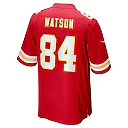 Zennovawear Men's Kansas City Chiefs Justin Watson Red Game Player Jersey