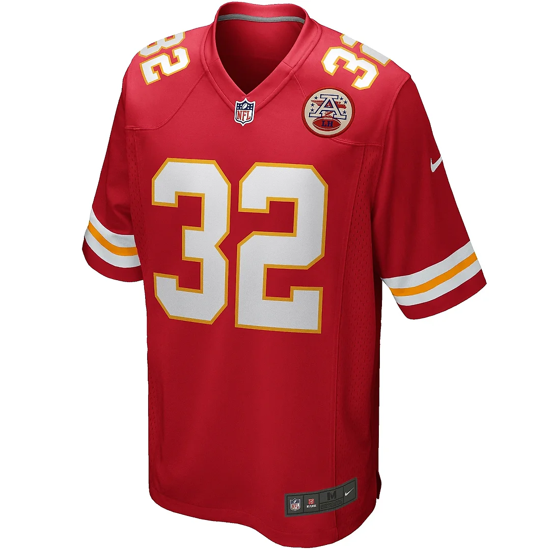 Zennovawear Men's Kansas City Chiefs Marcus Allen Red Game Retired Player Jersey