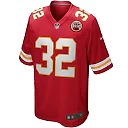 Zennovawear Men's Kansas City Chiefs Marcus Allen Red Game Retired Player Jersey