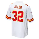Zennovawear Men's Kansas City Chiefs Marcus Allen White Retired Player Game Jersey