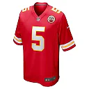 Zennovawear Men's Kansas City Chiefs Marquise Brown Red Game Jersey
