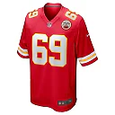 Zennovawear Men's Kansas City Chiefs Mike Pennel Red Game Jersey