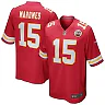Zennovawear Men's Kansas City Chiefs Patrick Mahomes Red Game Jersey
