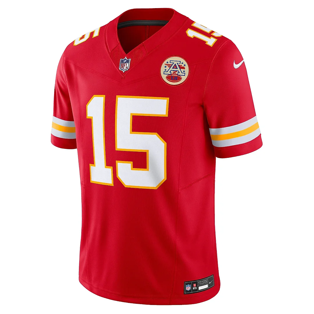 Zennovawear Men's Kansas City Chiefs Patrick Mahomes Red Vapor F.U.S.E. Limited Jersey