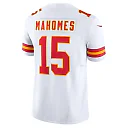 Zennovawear Men's Kansas City Chiefs Patrick Mahomes White Vapor F.U.S.E. Limited Jersey
