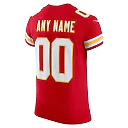 Zennovawear Men's Kansas City Chiefs Red Vapor F.U.S.E. Elite Custom Jersey
