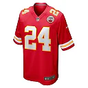 Zennovawear Men's Kansas City Chiefs Skyy Moore Red Game Player Jersey