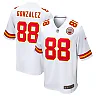 Zennovawear Men's Kansas City Chiefs Tony Gonzalez White Retired Player Game Jersey