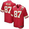 Zennovawear Men's Kansas City Chiefs Travis Kelce Red Game Jersey
