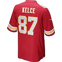 Zennovawear Men's Kansas City Chiefs Travis Kelce Red Game Jersey