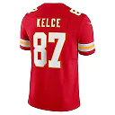 Zennovawear Men's Kansas City Chiefs Travis Kelce Red Vapor F.U.S.E. Limited Jersey