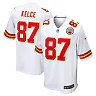 Zennovawear Men's Kansas City Chiefs Travis Kelce White Player Game Jersey
