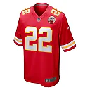Zennovawear Men's Kansas City Chiefs Trent McDuffie Red Game Jersey