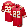 Zennovawear Men's Kansas City Chiefs Trent McDuffie Red Game Jersey