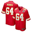 Zennovawear Men's Kansas City Chiefs Wanya Morris Red Game Jersey