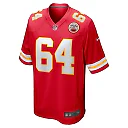 Zennovawear Men's Kansas City Chiefs Wanya Morris Red Game Jersey