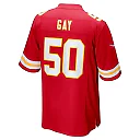 Zennovawear Men's Kansas City Chiefs Willie Gay Red Game Jersey