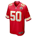 Zennovawear Men's Kansas City Chiefs Willie Gay Red Game Jersey