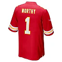 Zennovawear Men's Kansas City Chiefs Xavier Worthy Red Player Game Jersey
