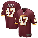 Zennovawear Men's Khaleke Hudson Washington Football Team Burgundy Game Player Jersey