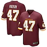 Zennovawear Men's Khaleke Hudson Washington Football Team Burgundy Game Player Jersey
