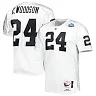 Zennovawear Men's Las Vegas Raiders 2002 Charles Woodson Mitchell & Ness White Throwback Retired Player Jersey